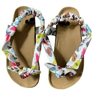 Falls Creek Girls Elise Butterfly Sandal NWT